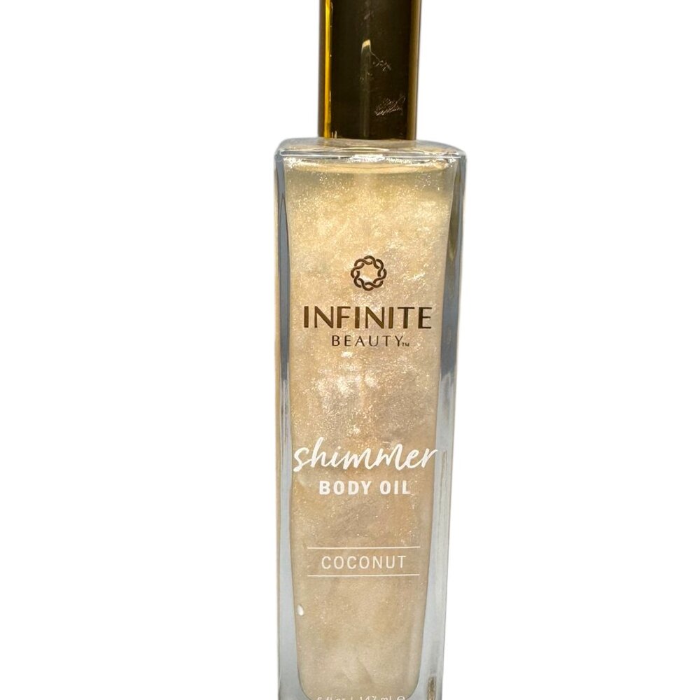 Infinite Beauty Shimmer Body Oil Coconut, 5 Fl Oz